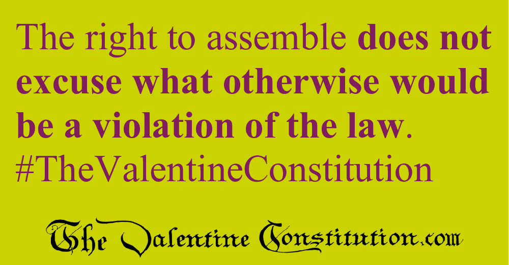 RIGHTS > FOUNDATIONAL RIGHTS > Freedom of Assembly